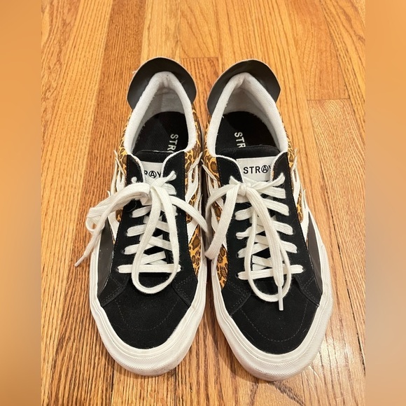 Straye Logan Cheetah Flame Mens Sneakers Size 11 Lace Up - Picture 6 of 8